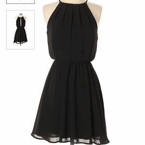 Lush hi-neck dress